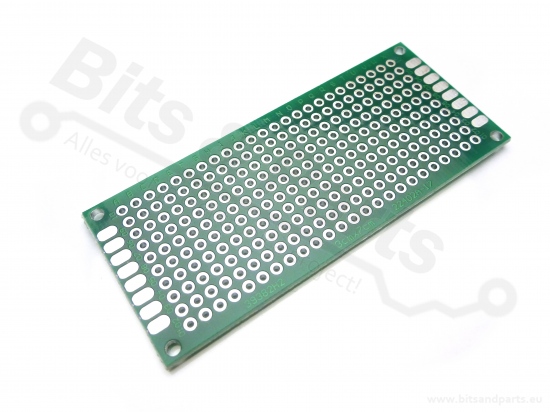 Prototyping board / PCB Fiberglass/Glasvezel (10x24gaats / 3x7cm)